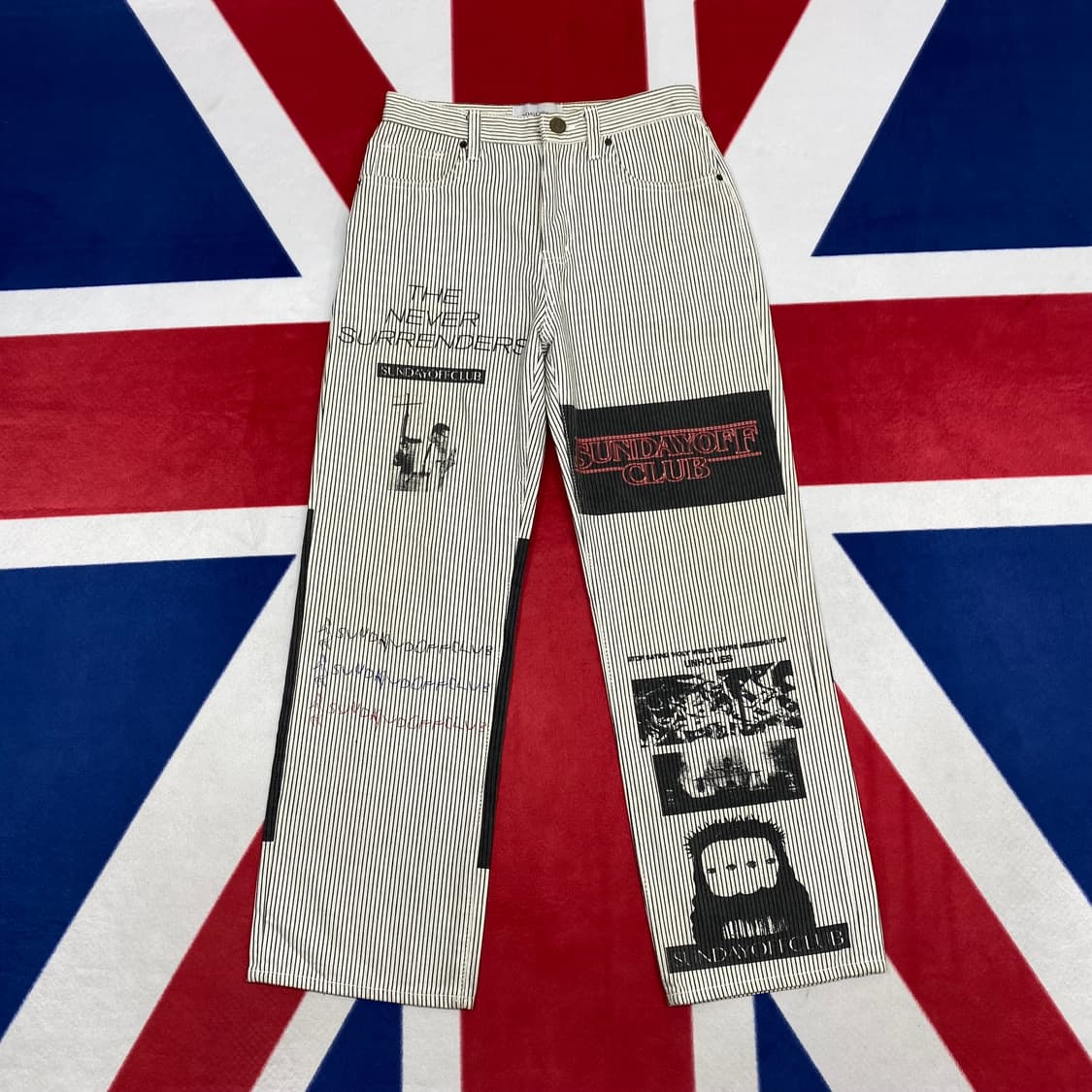 선데이오프클럽 바지 M 상품이미지1