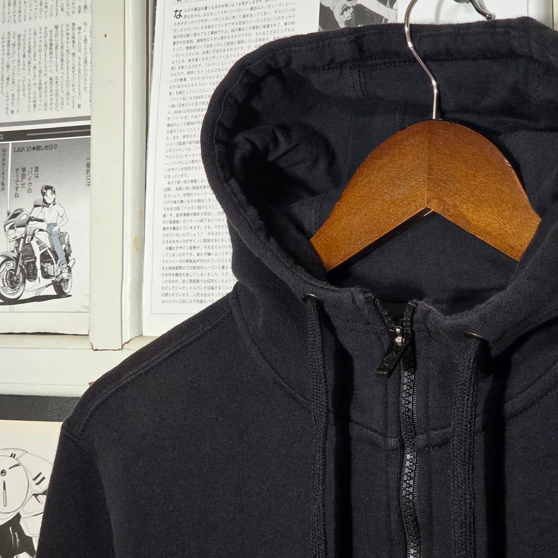 나이키 베이직 스우시 블랙 후드집업 상품이미지3