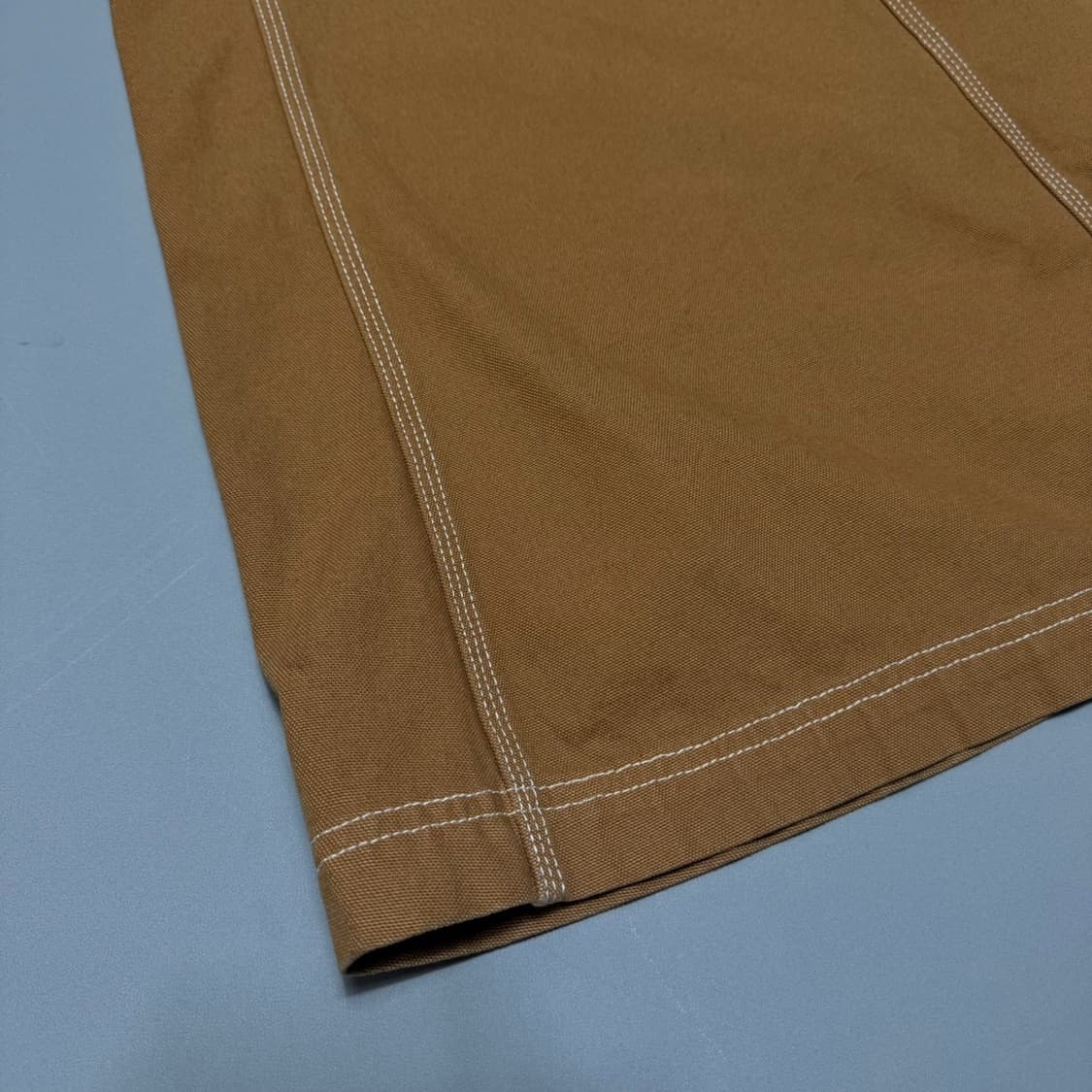 spick&span 브라운컬러 코튼 스티치 롱 스커트 상품이미지5