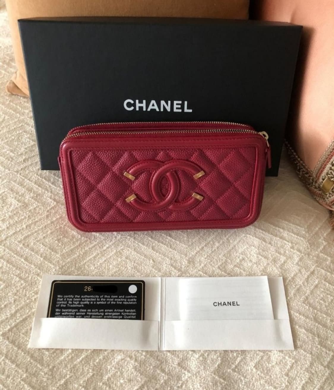 샤넬 코스메틱 미니가방 (새상품급) 상품이미지3