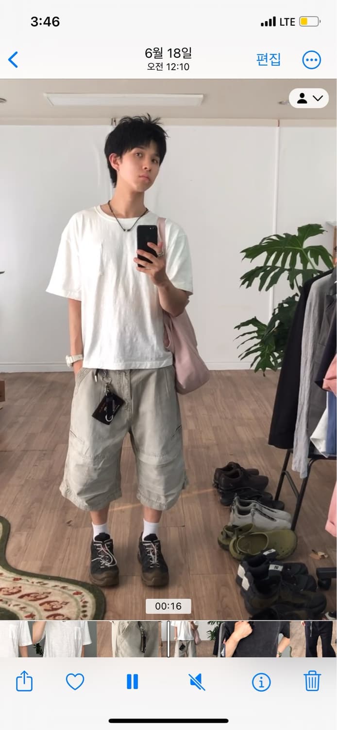 텍스처포켓티 L 상품이미지1