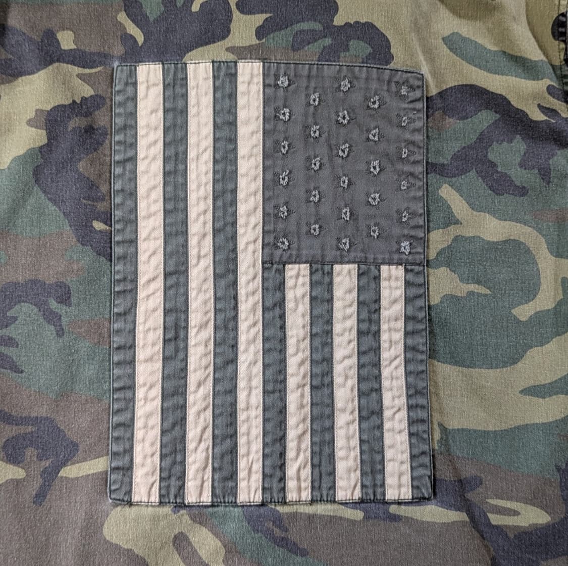 알파 인더스트리 우드랜드 카모 후드 야상 상품이미지2