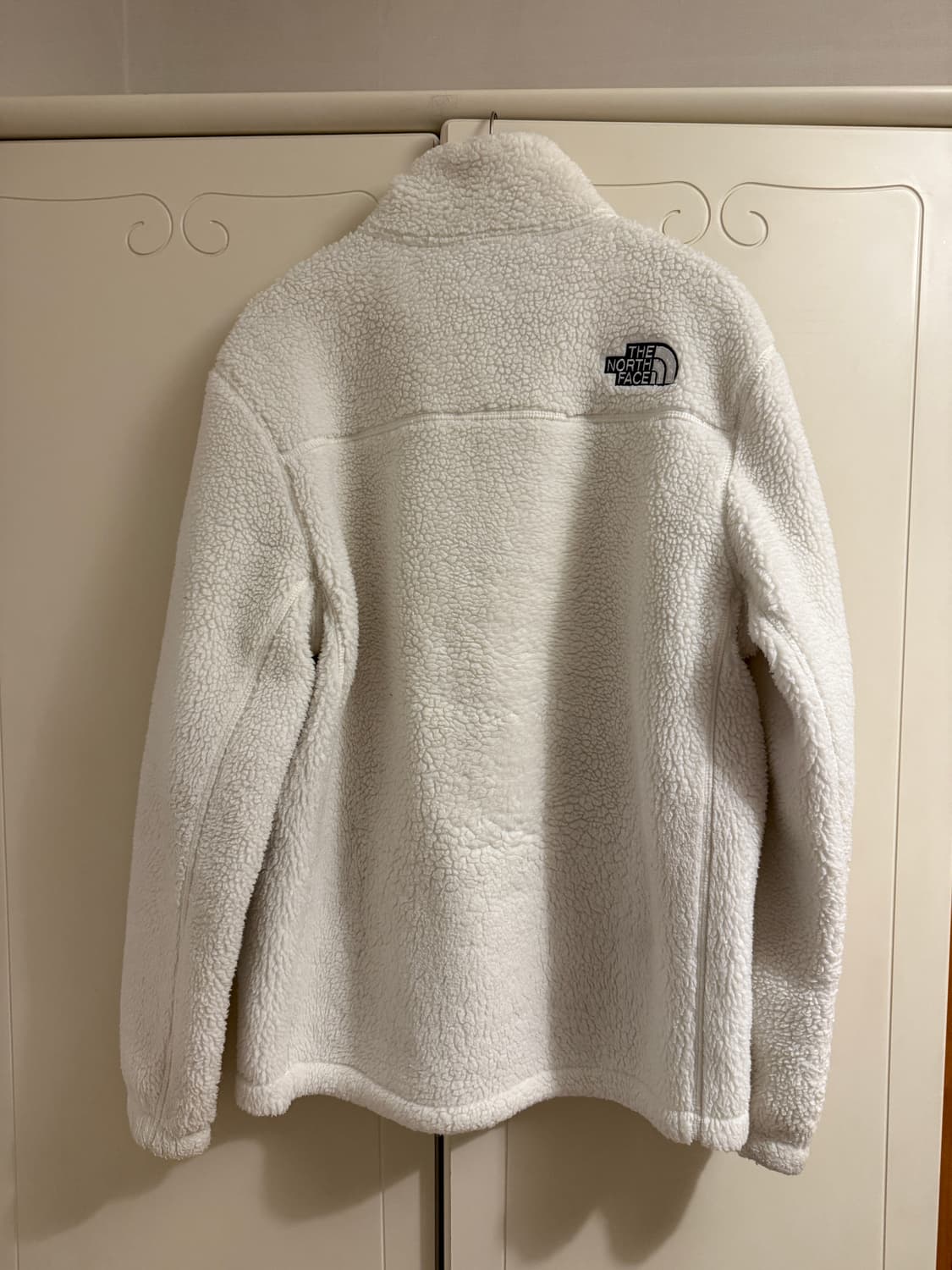 노스페이스 50주년 화이트 뽀글이 플리스 후리스 상품이미지3