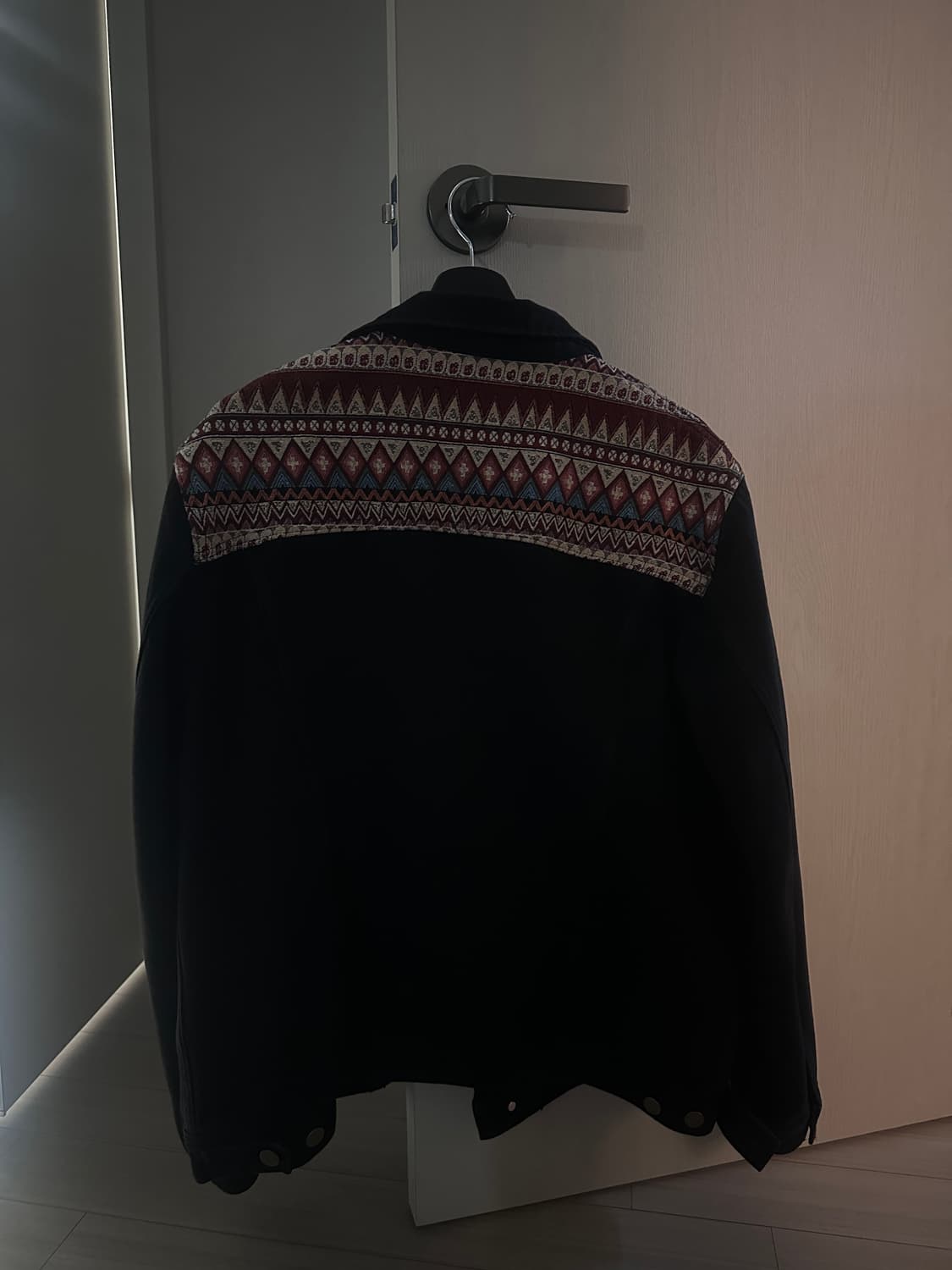 ersco 이알에스코 데님 트러커 블랙 2사이즈 상품이미지3