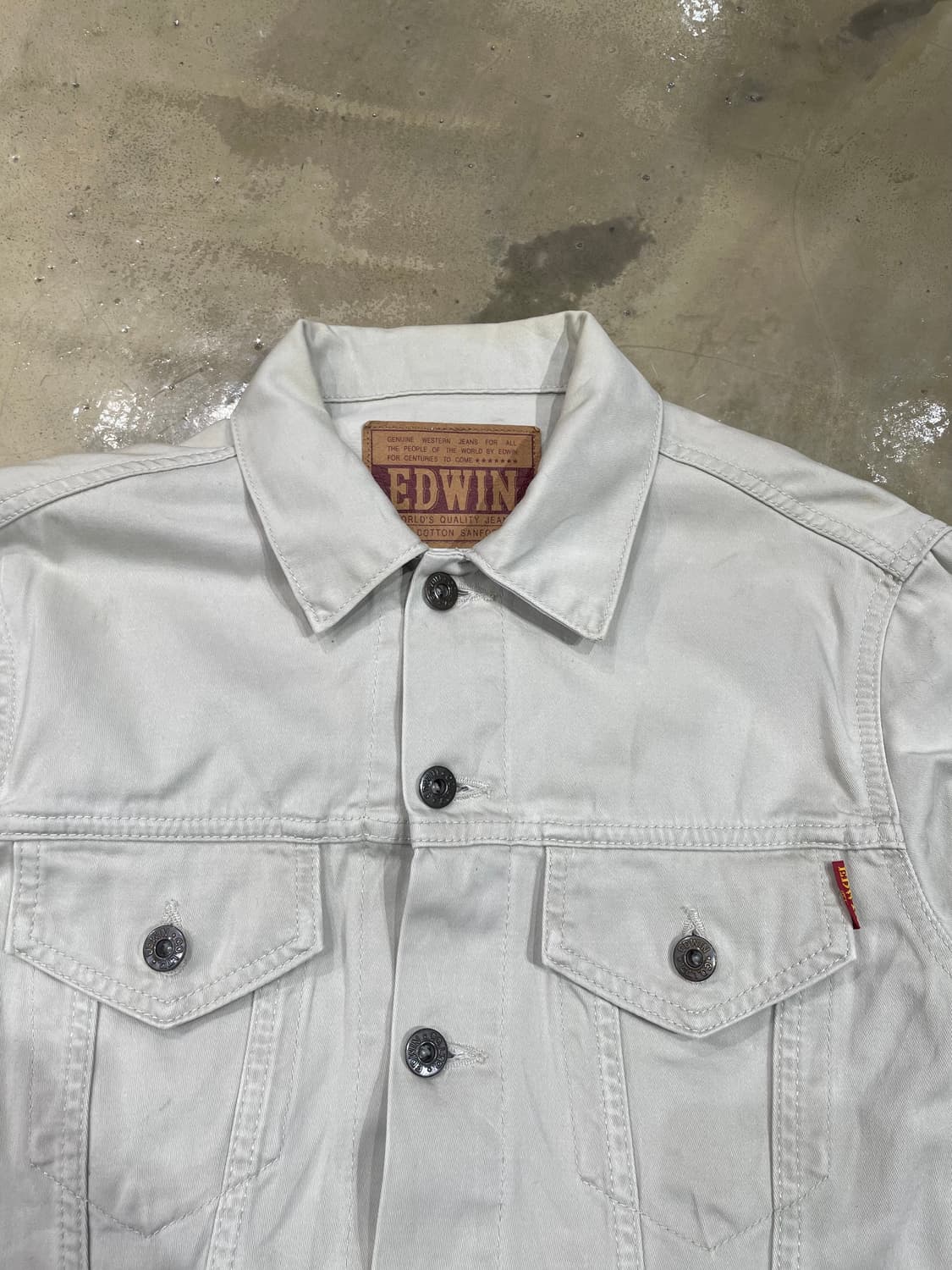 Edwin Cowboy Trucker Jacket 상품이미지3