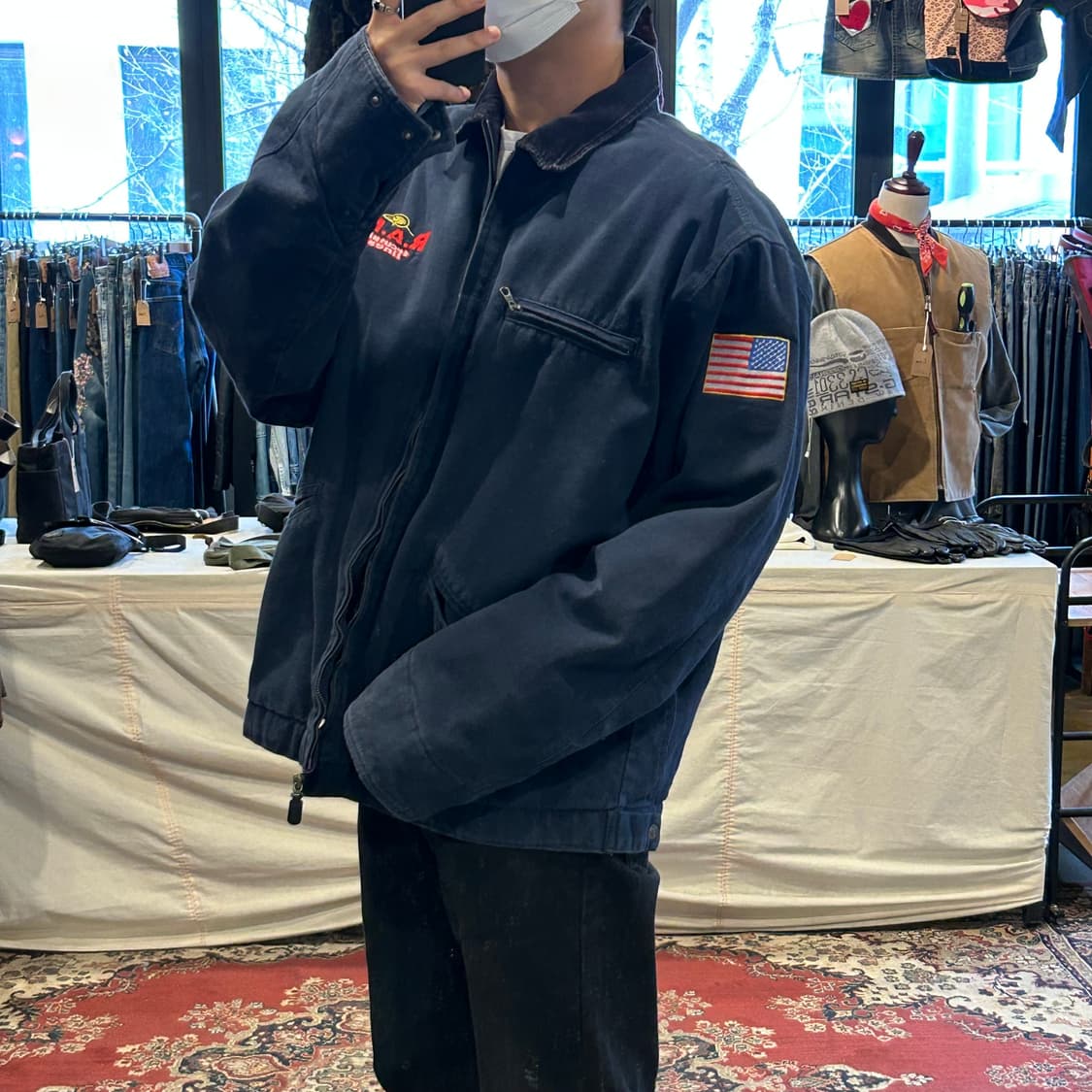 3XL) CHARLES RIVER USA 워크웨어 디트로이트 자켓 상품이미지9