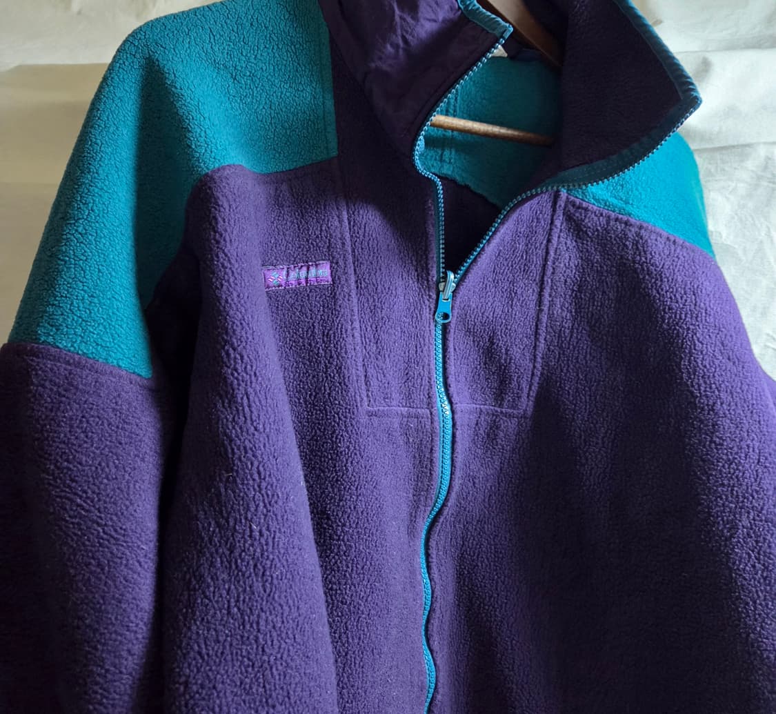 Columbia 콜롬비아 배색 플리스 집업 자켓 XL 상품이미지3