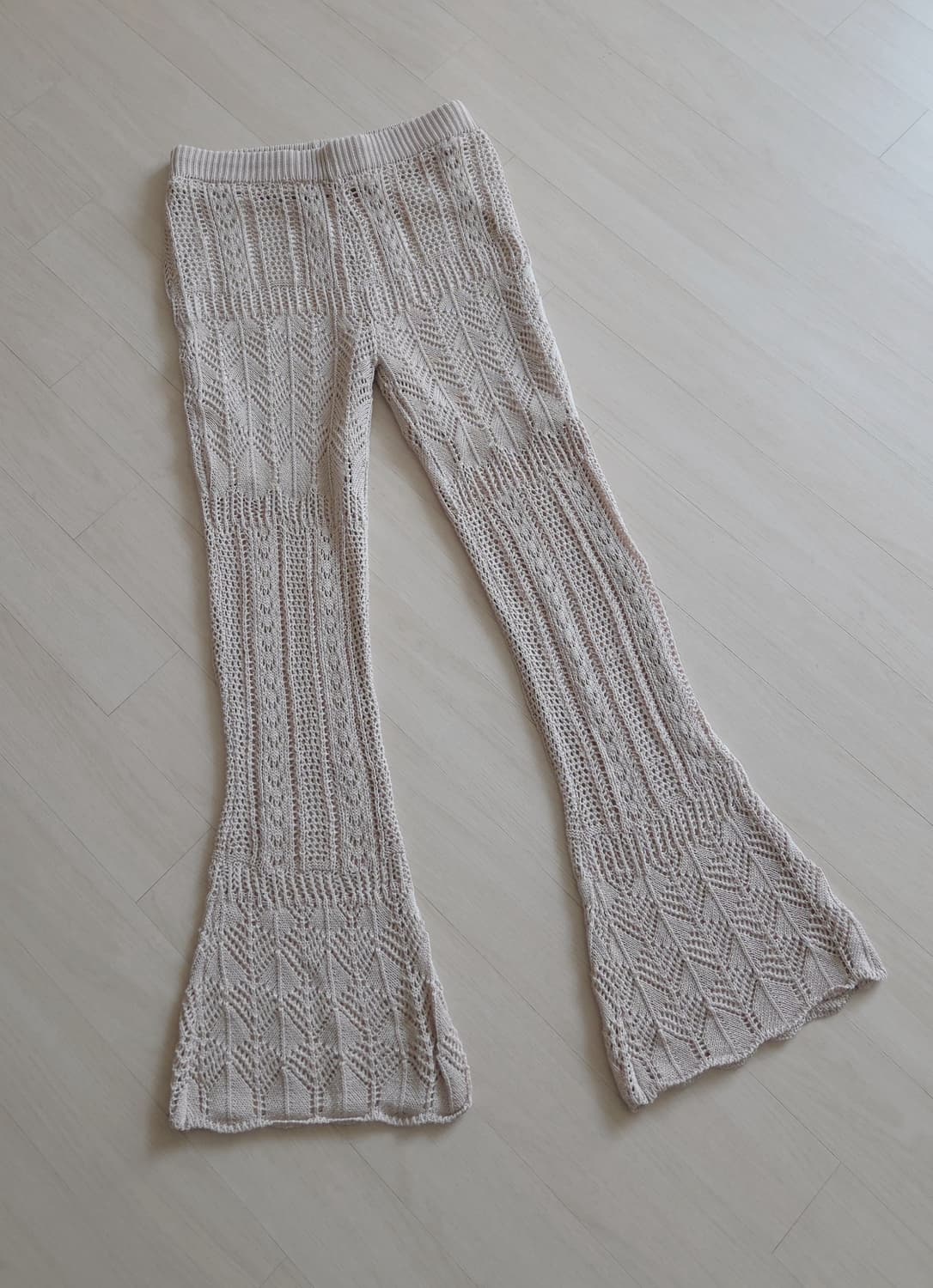 니트 크로쉐 팬츠 상품이미지1