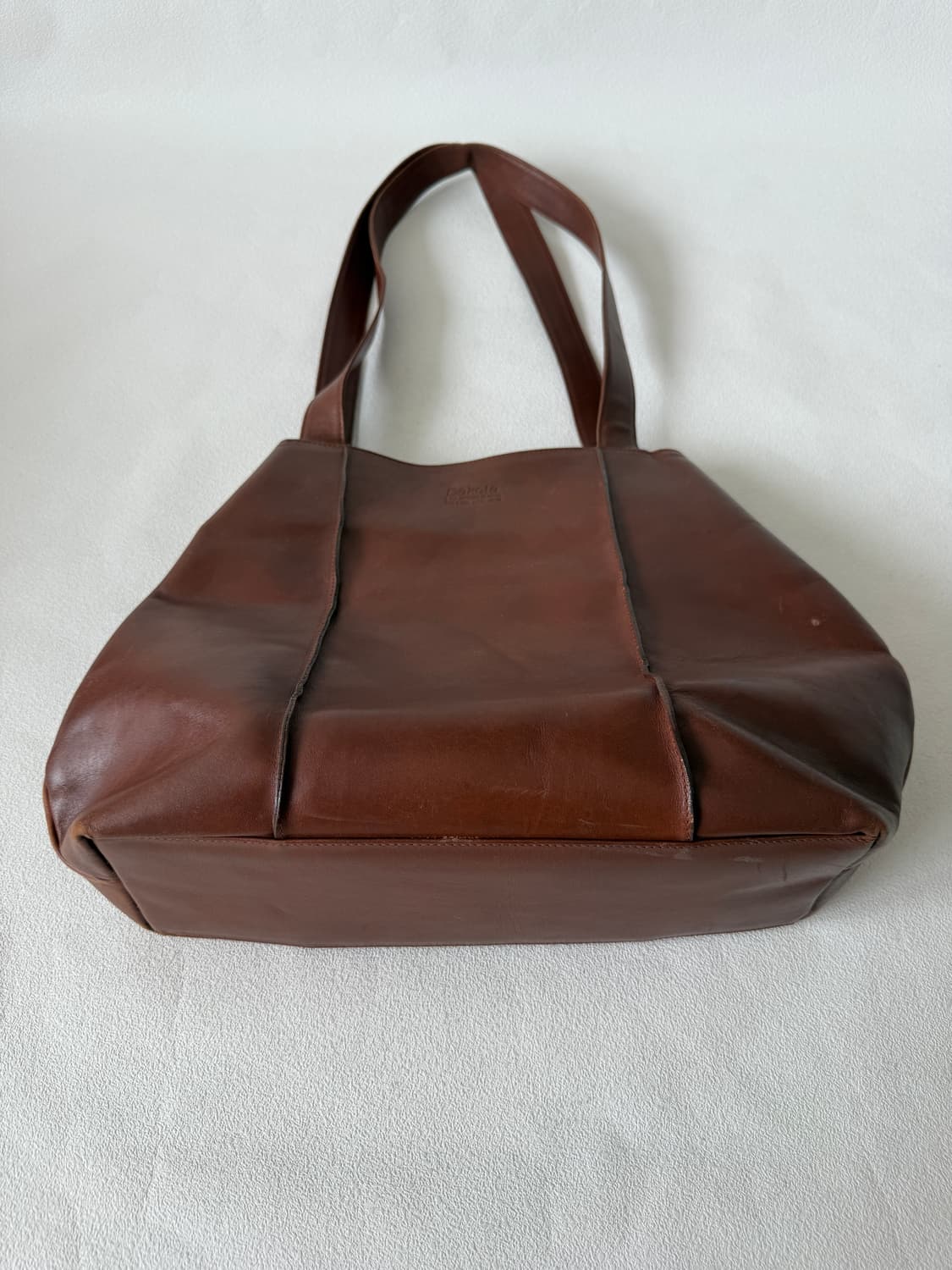 Pre owned 레더 숄더백(안감 얼룩) 상품이미지7