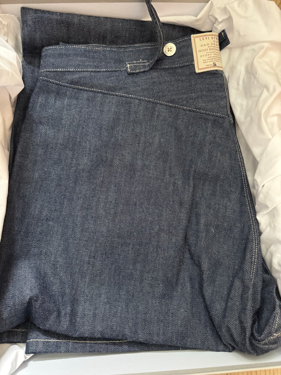 LVC 9리벳 진 800장 한정발매 W36 L34 상품이미지1