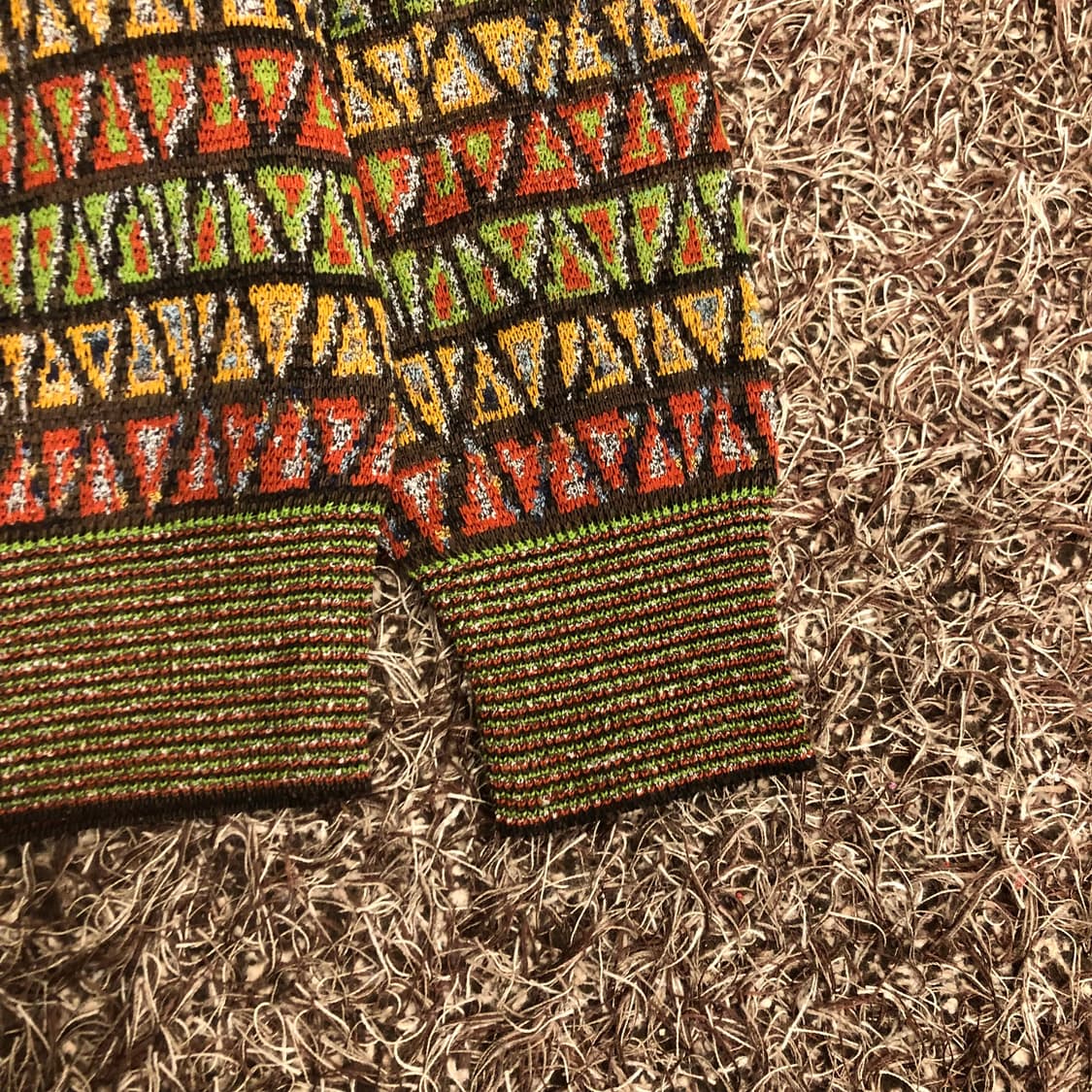 미쏘니 멀티컬러 패턴 가디건 상품이미지3