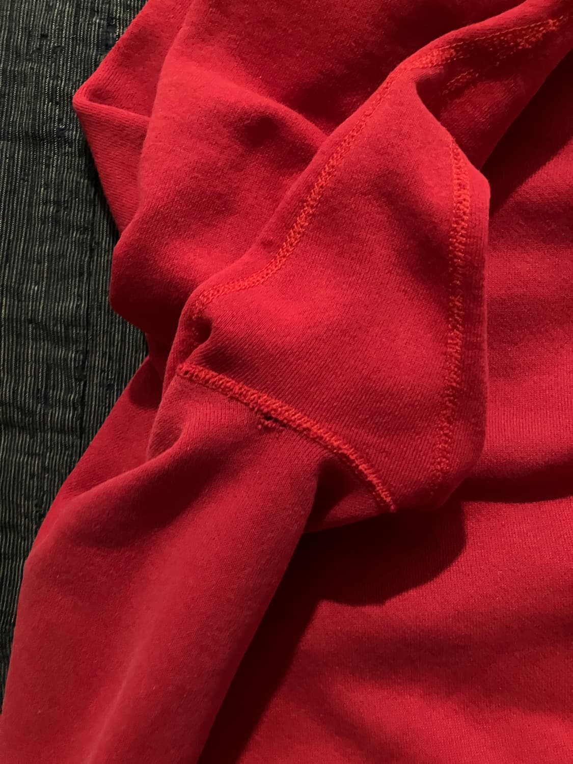 60s 오리지널 빈티지 노브랜드 스웻셔츠 레드 상품이미지5