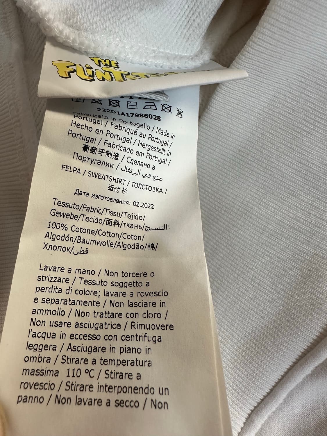 모스키노 The Flintstones 후드티 M95 상품이미지6