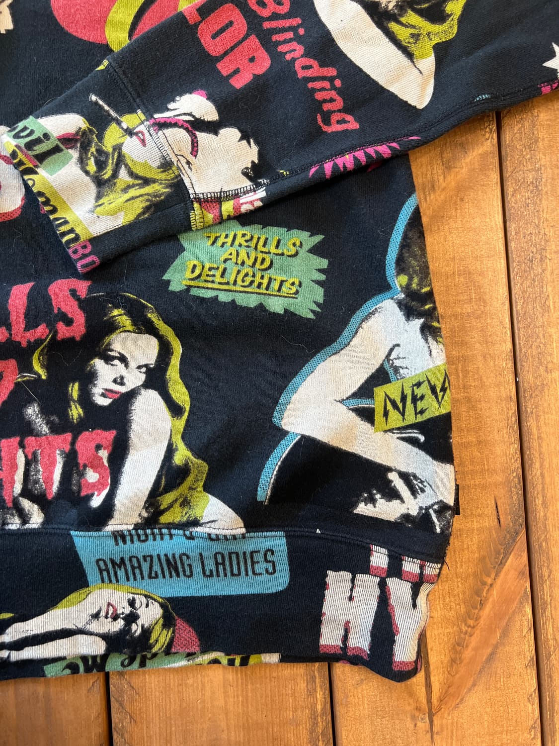 히스테릭글래머 블랙 패치 롱슬리브 상품이미지8