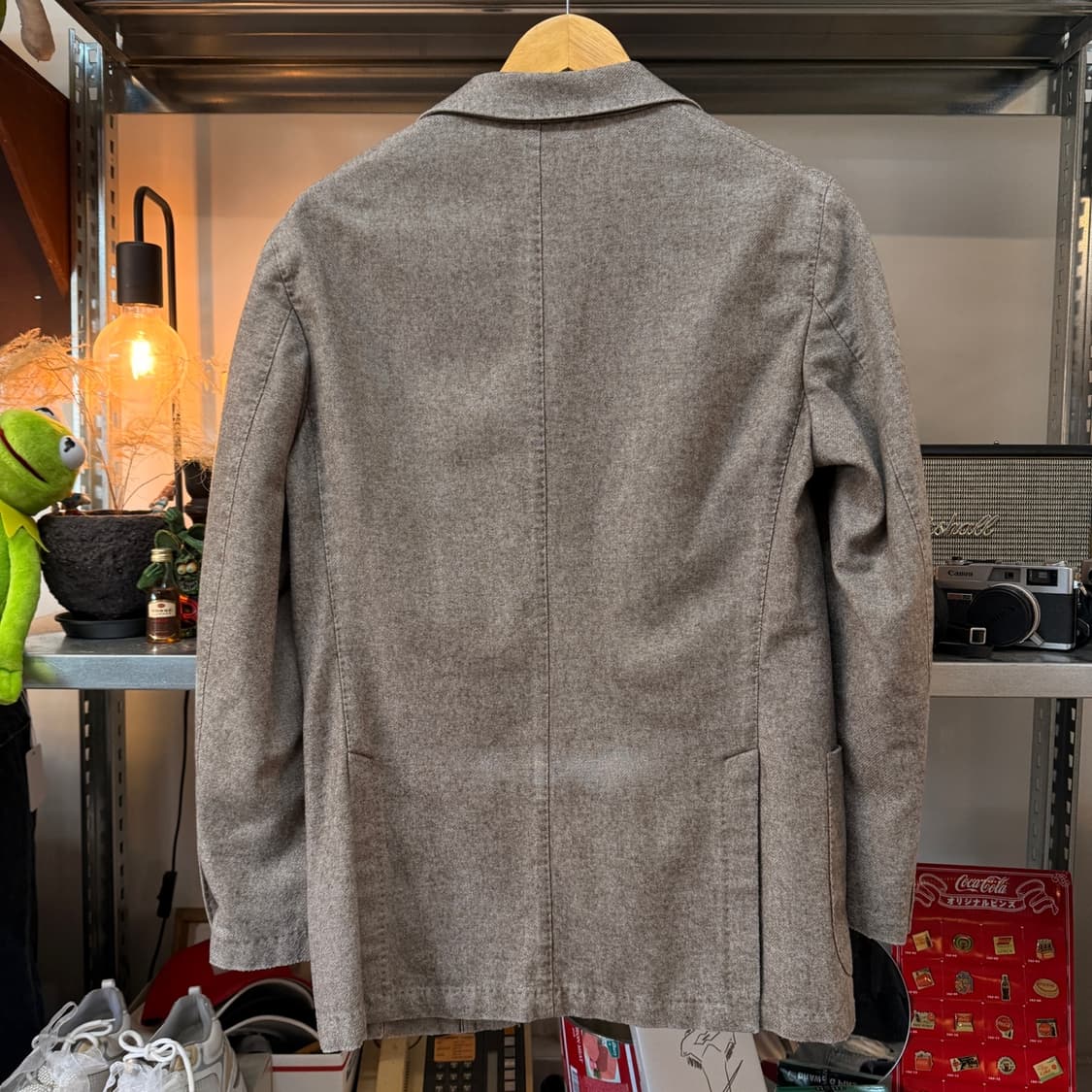 L.B.M 1911 BY LUBIAM 울혼방 더블 벤트 블레이저 상품이미지5