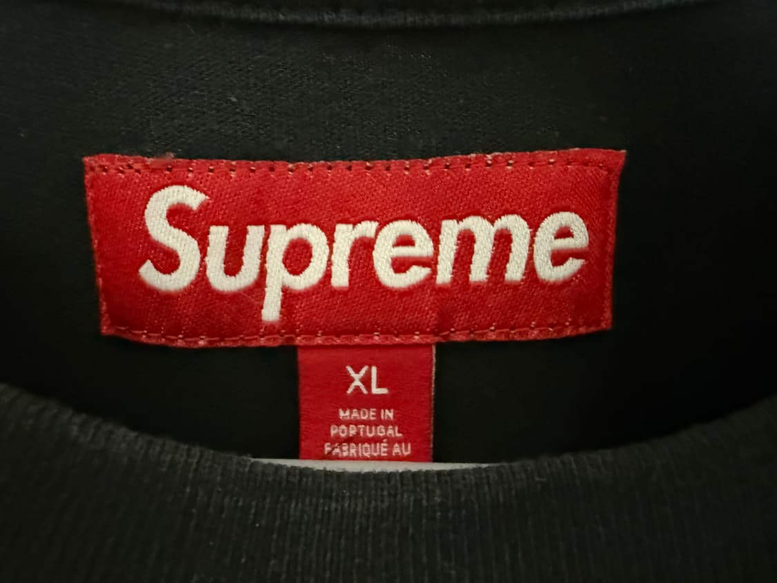 슈프림 스몰 박스 티셔츠 블랙 - 25FW XL사이즈 상품이미지3