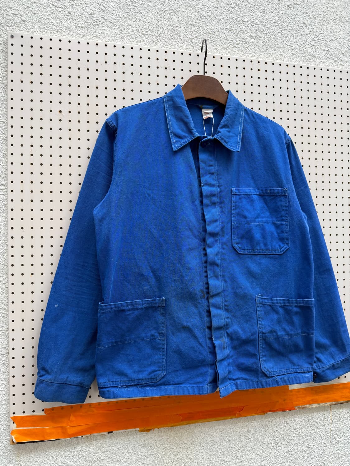 OLD MODEL WASHED BLUE 올드모델 빈티지 프렌치워크자켓 상품이미지4
