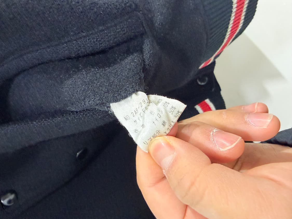 90s 히스테릭 글래머 Kinky 666 울 바시티 자켓 상품이미지7