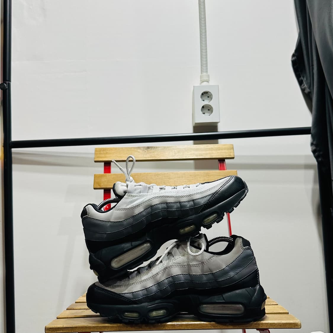 265) 나이키 운동화 남성 남자 신발 에어맥스 95 그레이/ 블랙 상품이미지7