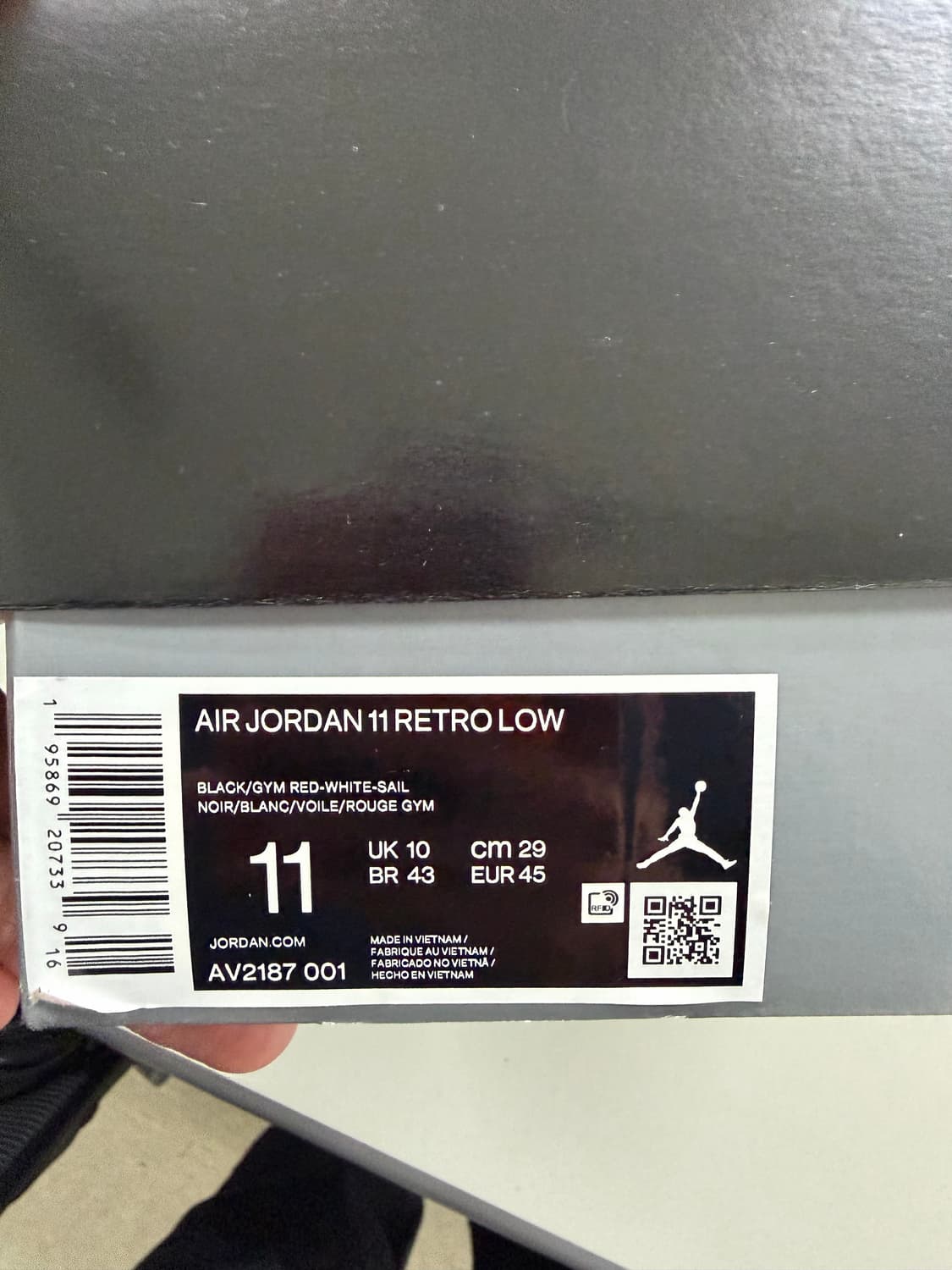 나이키 에어 조던 11 레트로 로우 290 상품이미지6