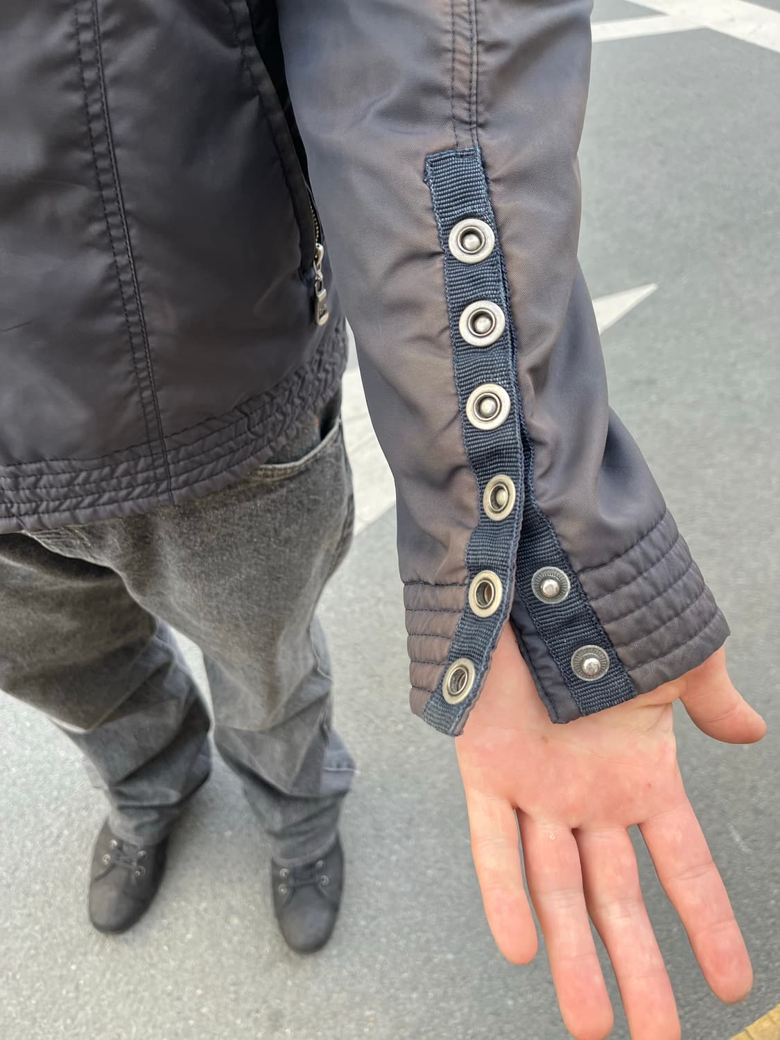 00s Dolce&gabbna  나일론 바이커 자켓 상품이미지10