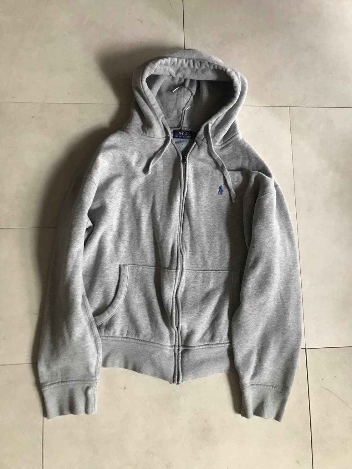 폴로 그레이 후드집업 상품이미지7