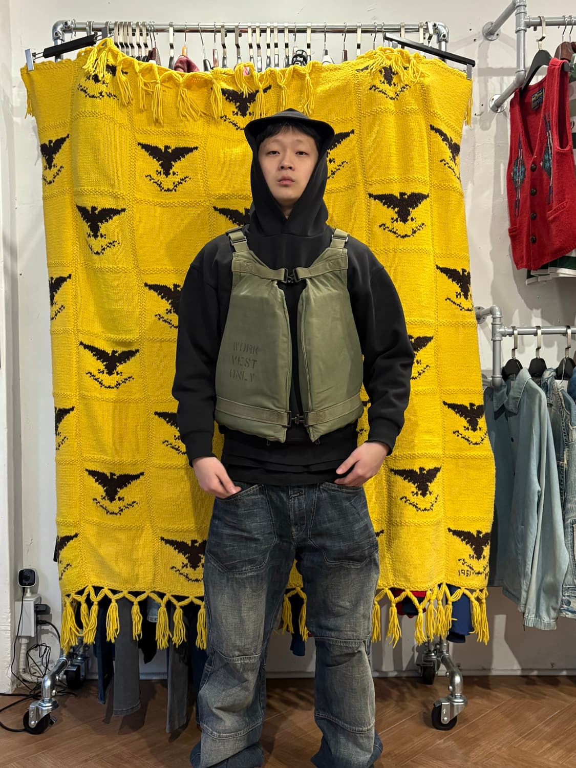 1983s US Army 구명조끼 상품이미지2