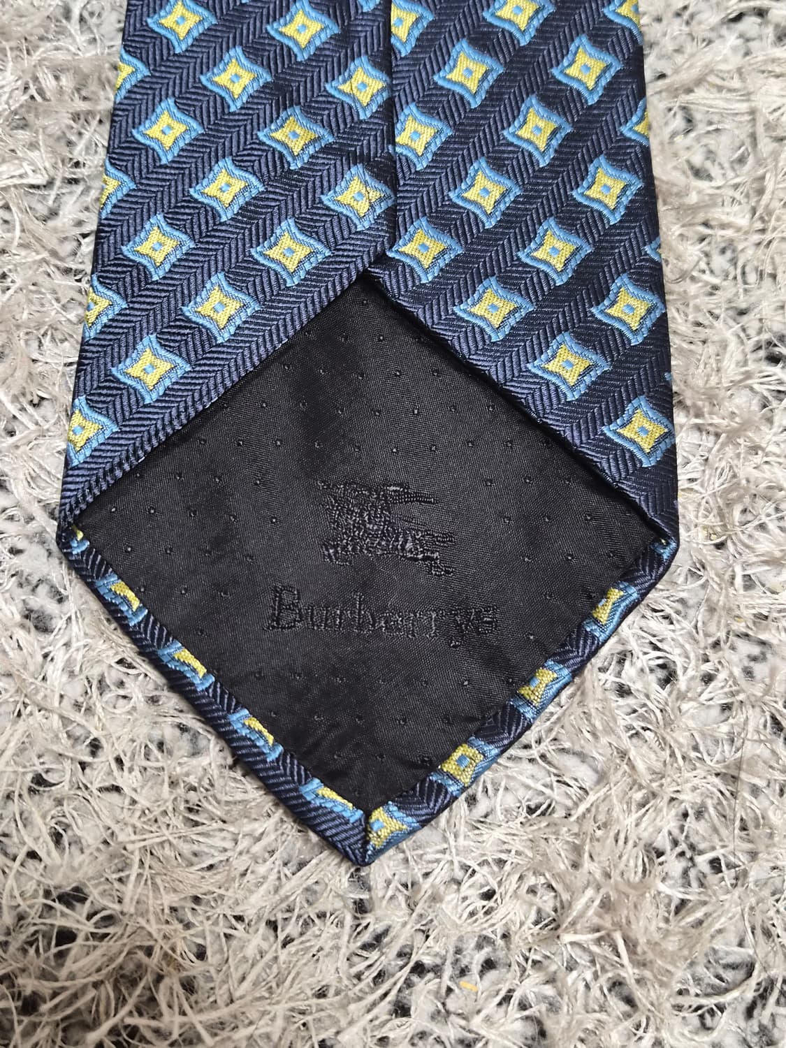 버버리Burberry 패턴 넥타이 Free - N43 상품이미지4