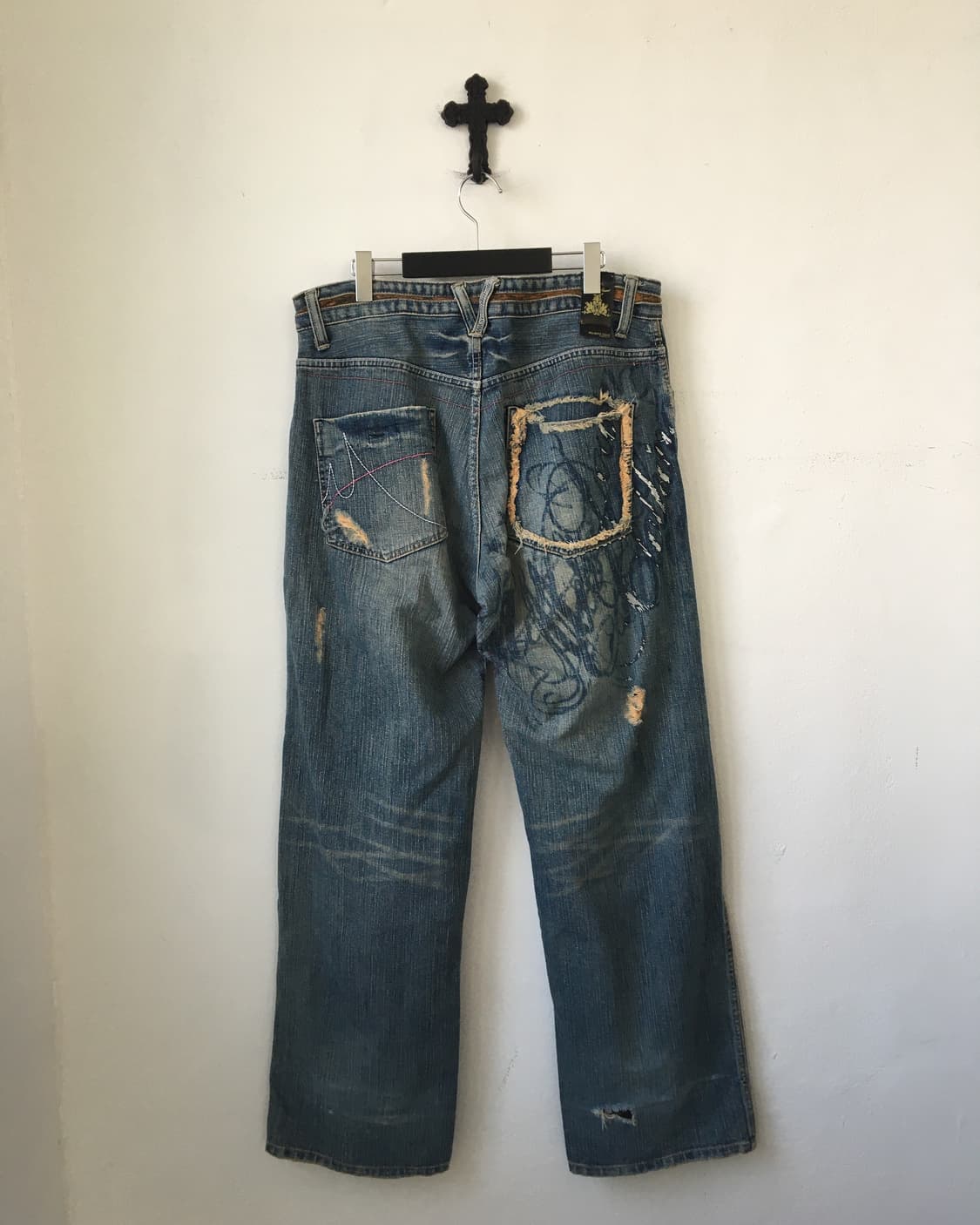 Back point denim pants 상품이미지2