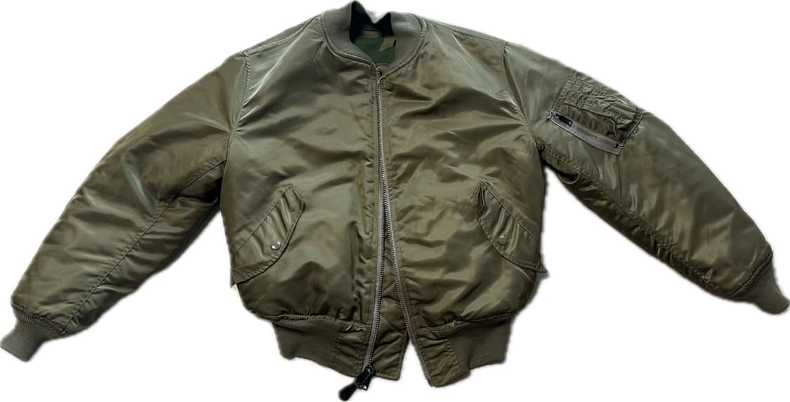 90s HOPE MFG INC 카모 리버시블 MA-1 상품이미지1