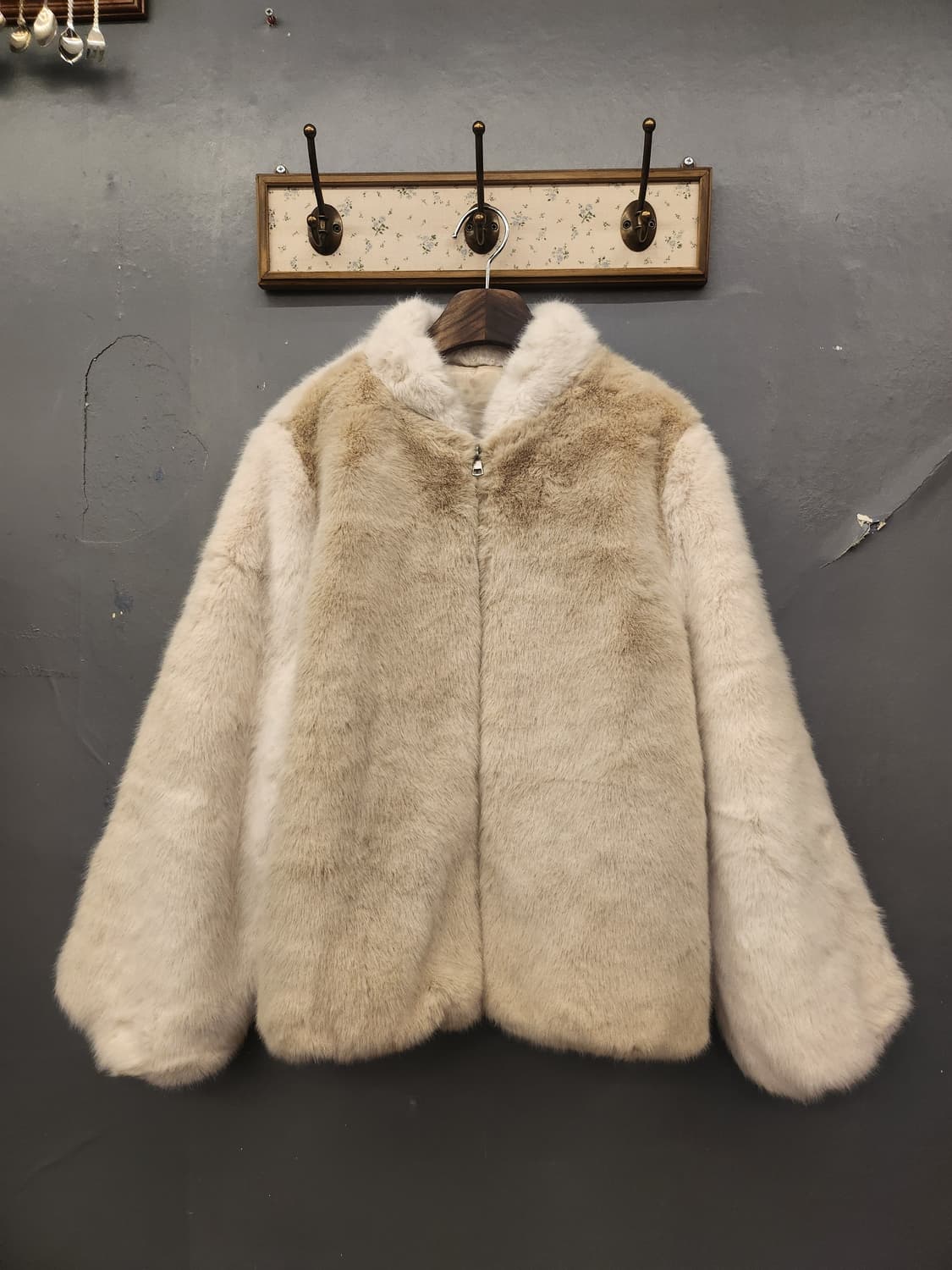 일본빈티지 페이크퍼코트 상품이미지1