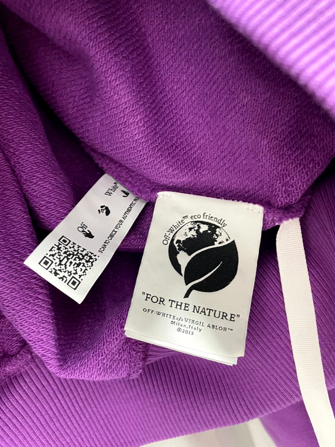 오프화이트/ 핸드 애로우 후디/ XL 상품이미지9