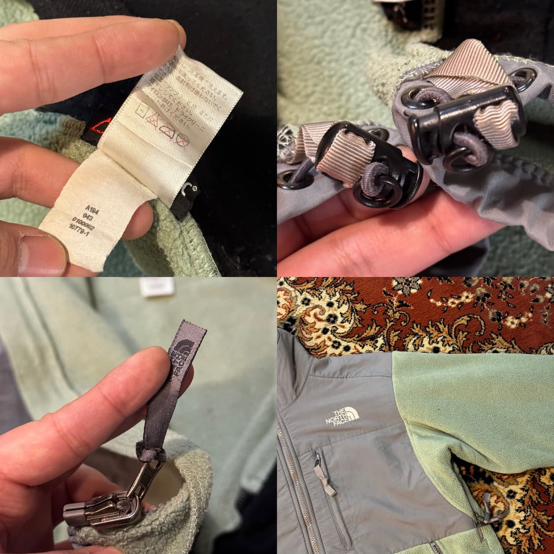 노스페이스 데날리 플리스 자켓 (M-L) 말차 상품이미지10