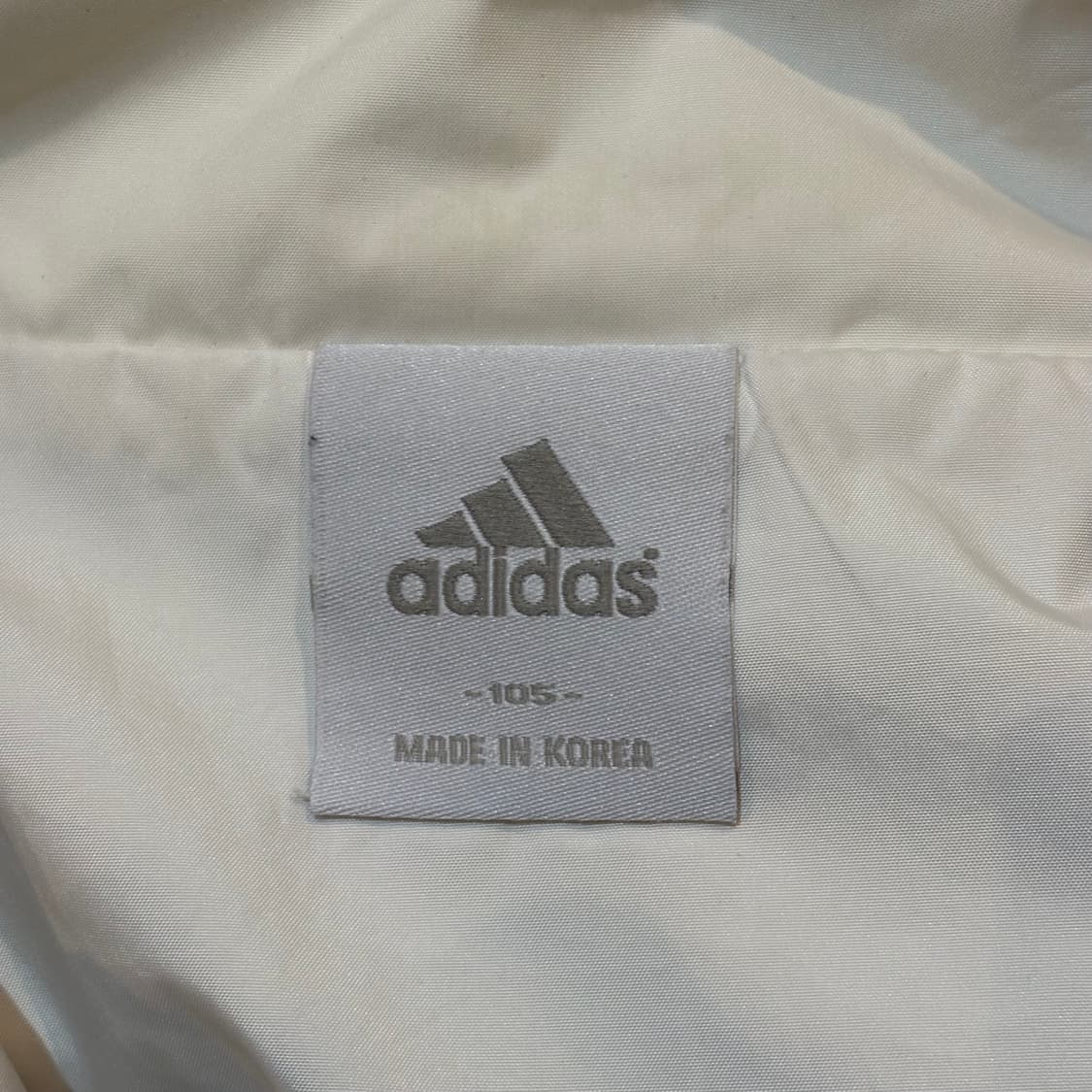 105 아디다스 첼시 레드 블루 배색 화이트 바람막이  상품이미지4