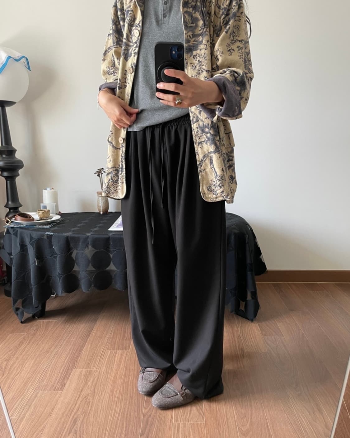 banding wide trouser 상품이미지4