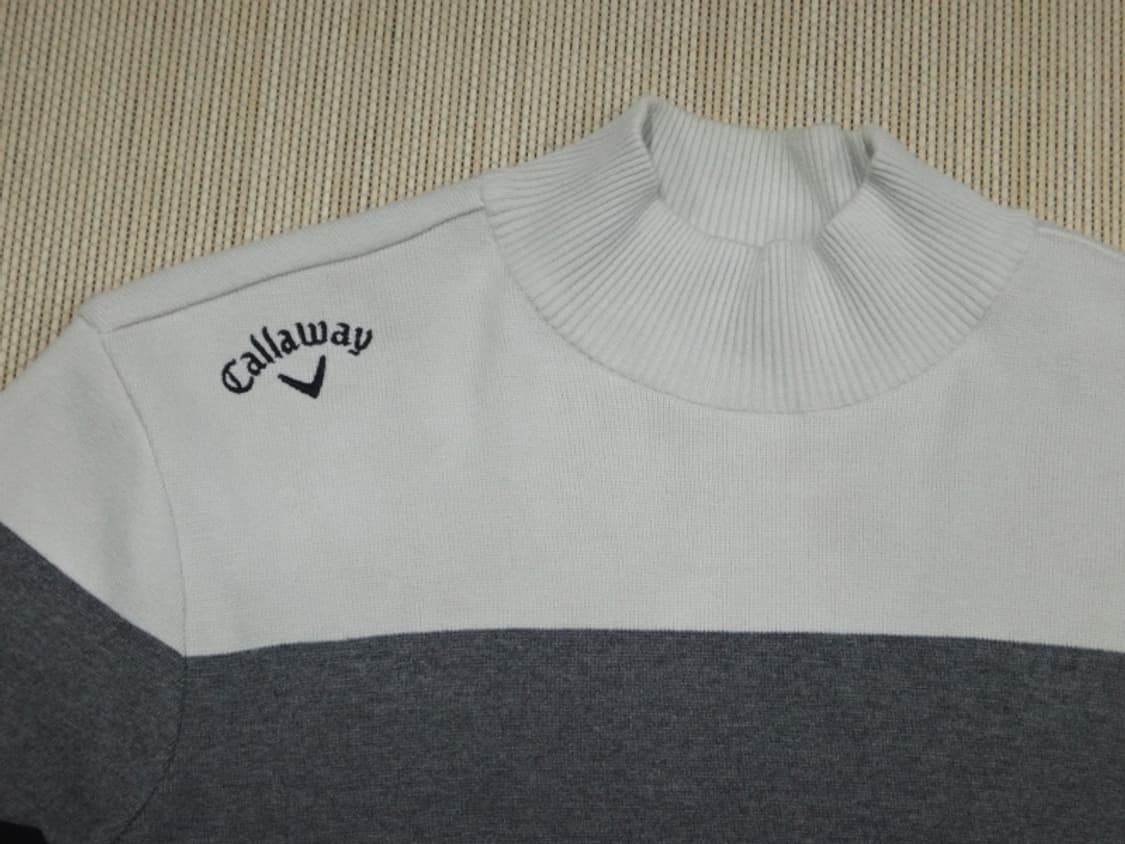 (L/100) 캘러웨이 골프 남성 터틀넥 니트 상품이미지4