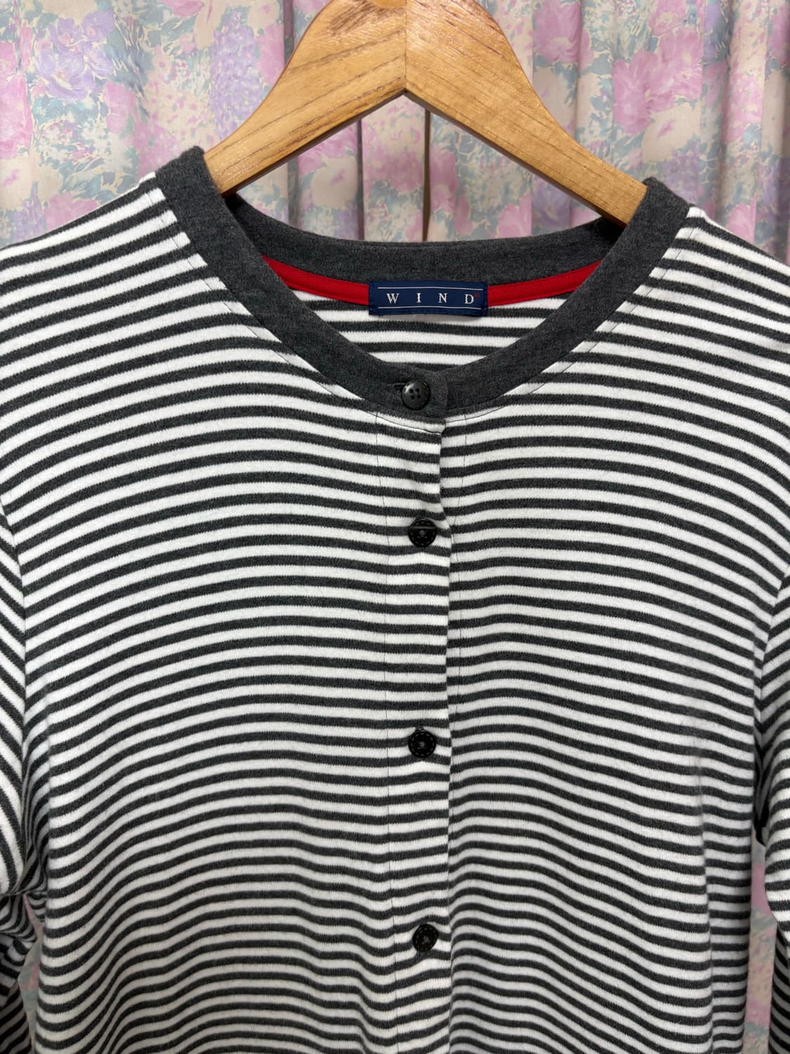 그레이 스트라이프 포켓 티셔츠 상품이미지5