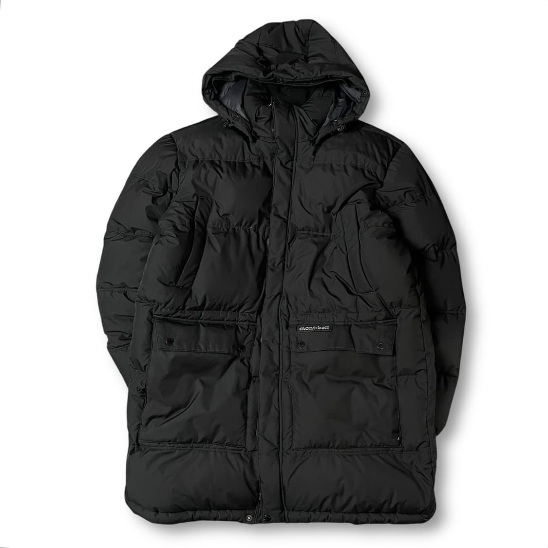 몽벨 블랙 멀티포켓 구스 다운 패딩 105 상품이미지1