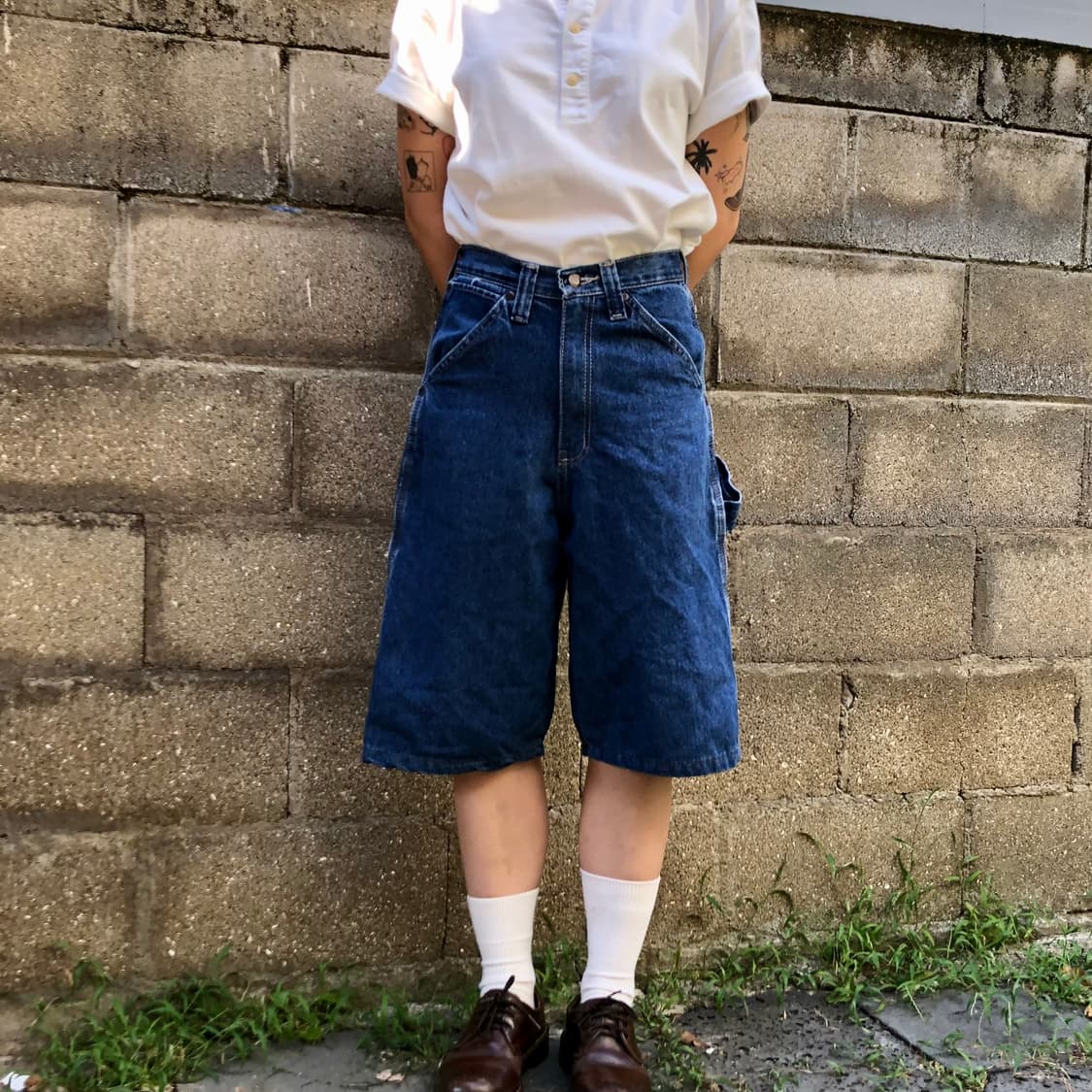 Wrangler carpenter denim shorts 상품이미지2