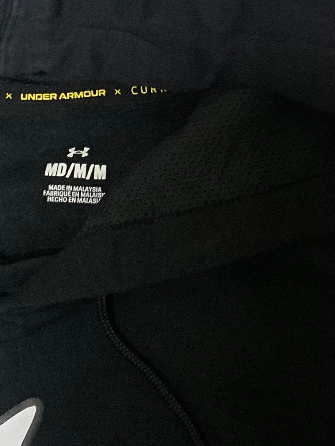 언더아머 x 커리 후드 티셔츠 95 상품이미지3
