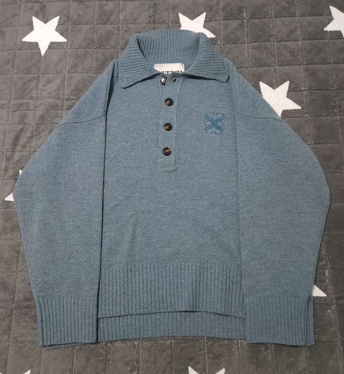 세터 아를 니트 프러시안 블루 (L) 상품이미지1