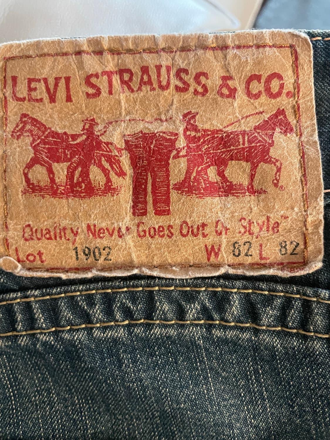 리바이스 1902 32/32 상품이미지5