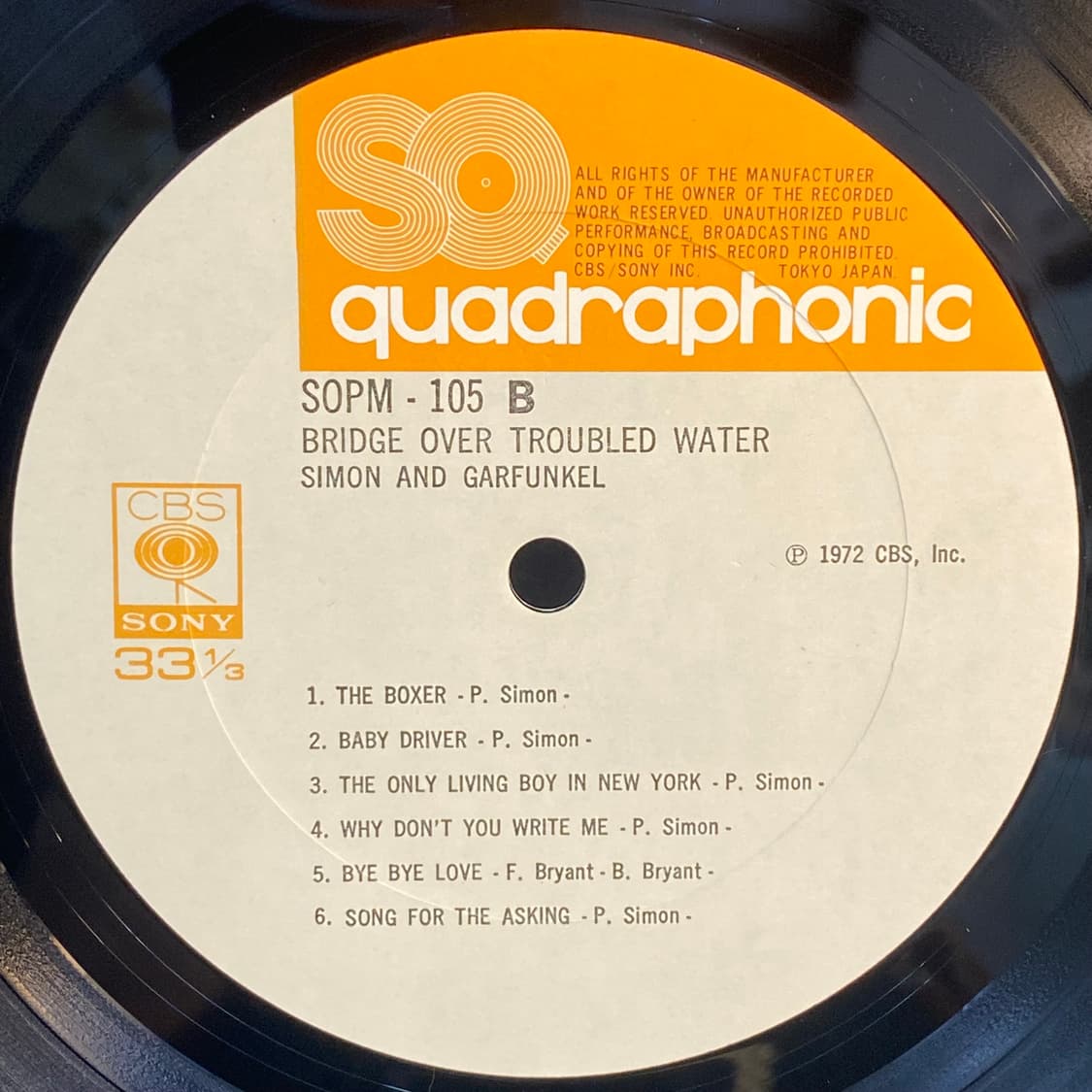 (LP-포크) Simon And Garfunkel -Bridge 상품이미지5