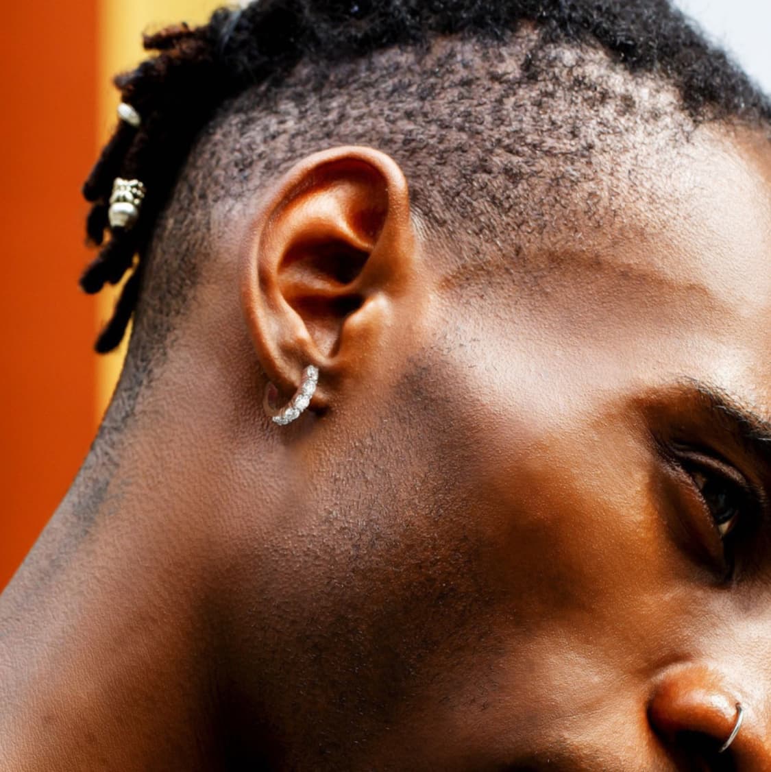 모이사나이트 1캐럿 파베세팅 링 귀걸이 실버925 GRA보증서 포함 상품이미지3