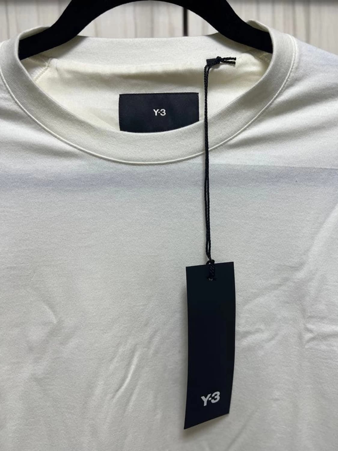 Y-3 그래픽 로고 숏슬리브 티셔츠 화이트 상품이미지3