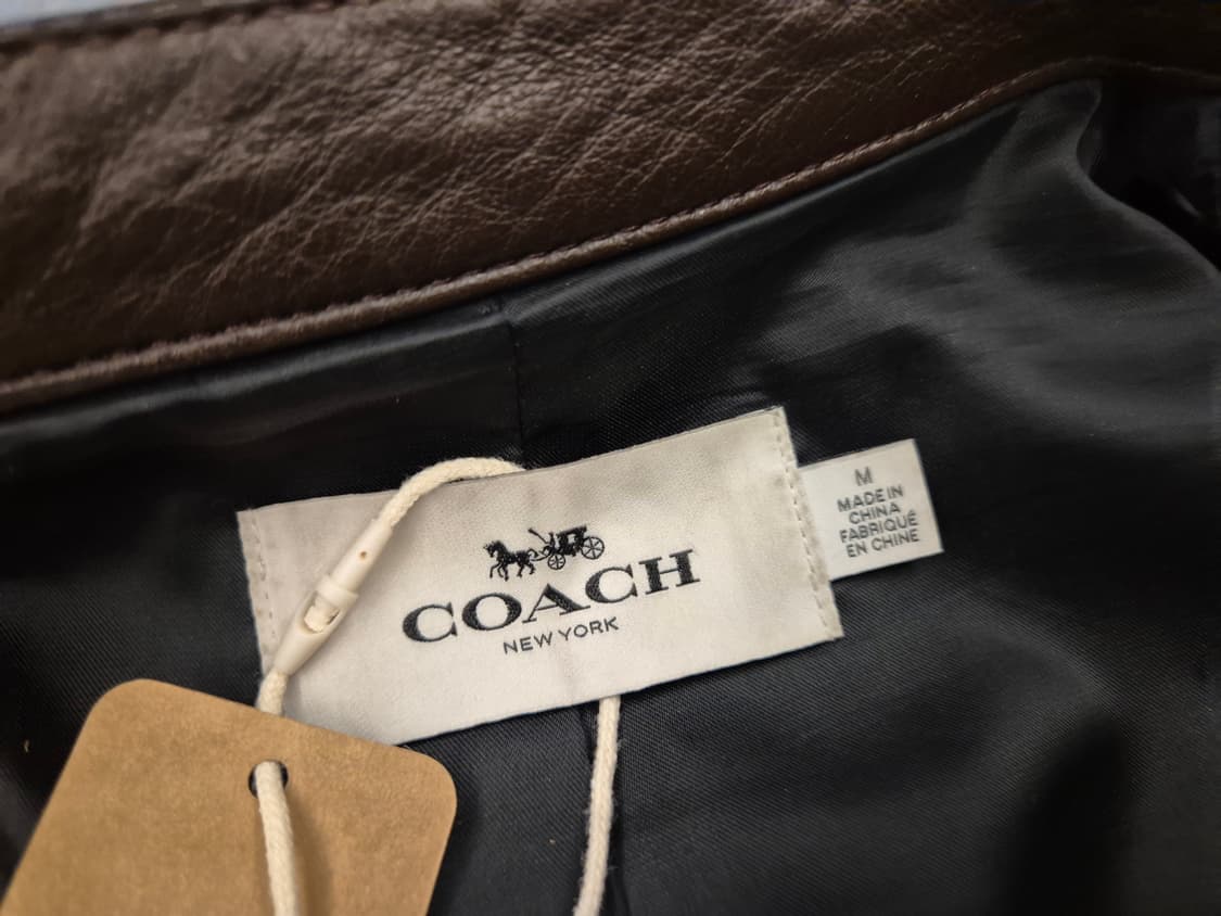 COACH 소가죽 라이더 자켓 상품이미지9