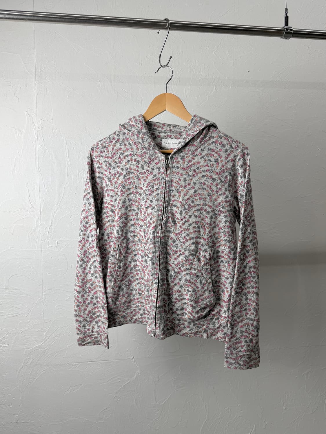 츠모리 치사토 리버티 플라워 후드 집업 상품이미지1