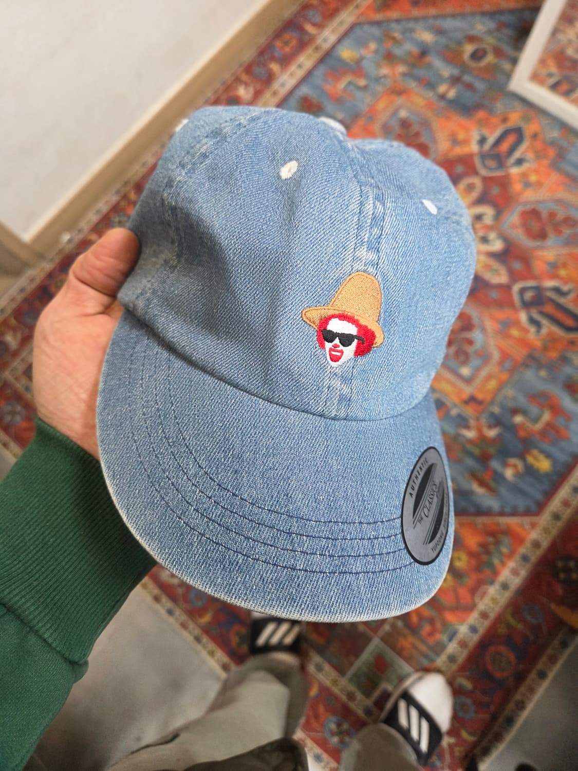 크리틱 빈티지 맥도날드 데님모자 프리 상품이미지1