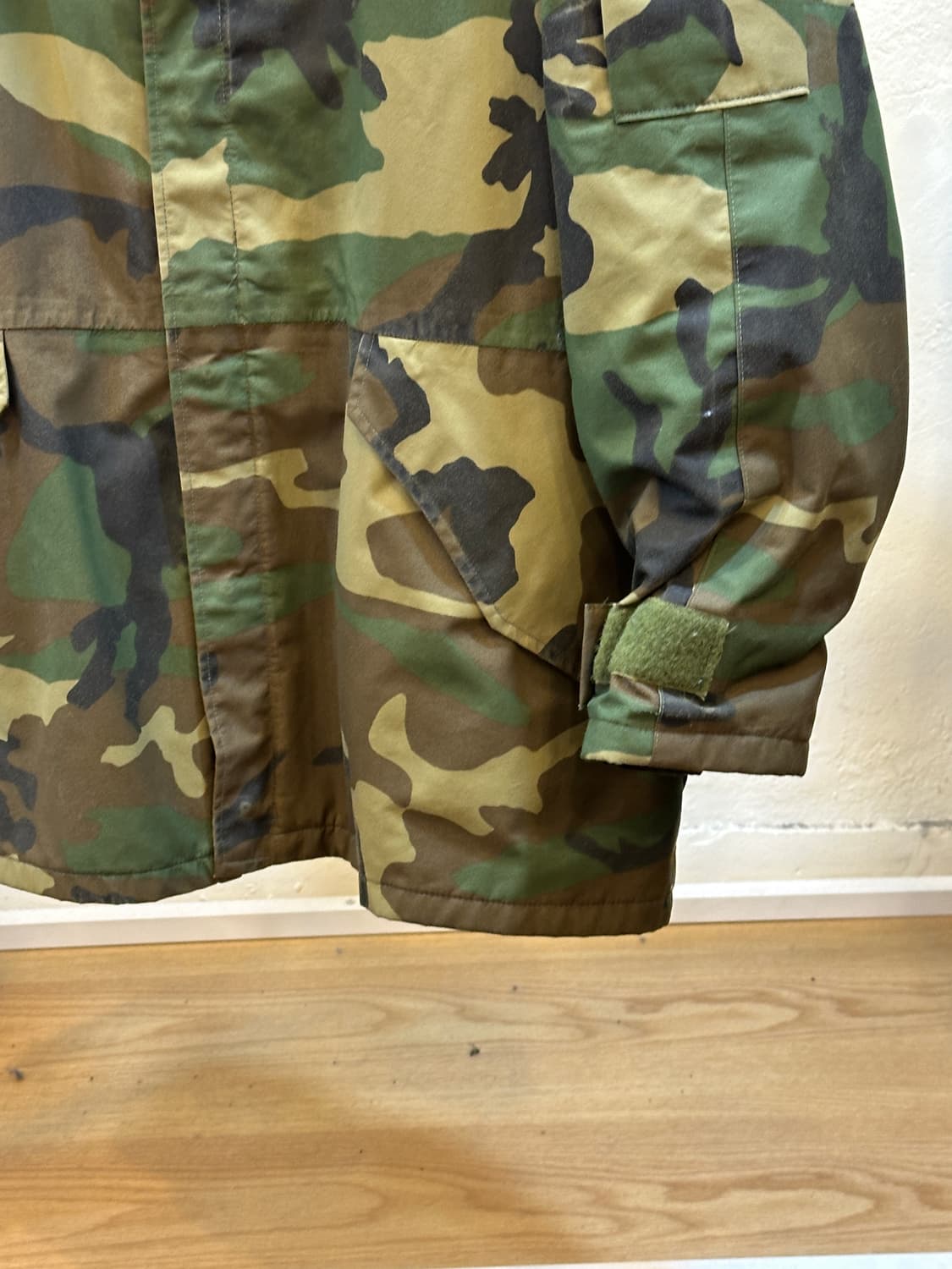 미군 1세대 ECWCS 우드랜드 고어텍스 파카 상품이미지3