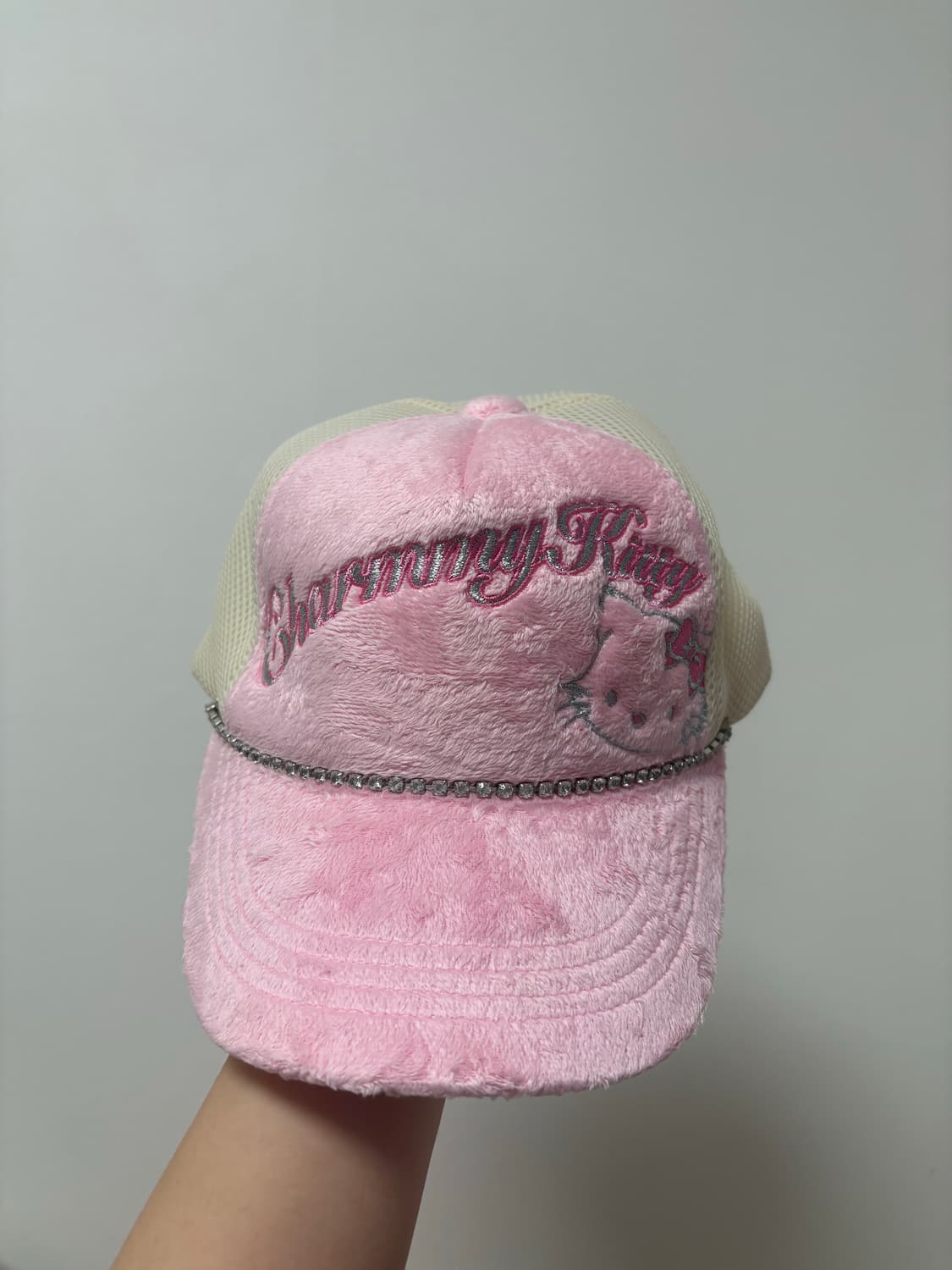 급처할인) 미사용 고전 헬로키티 캡모자 챠미키티 갸루 상품이미지1